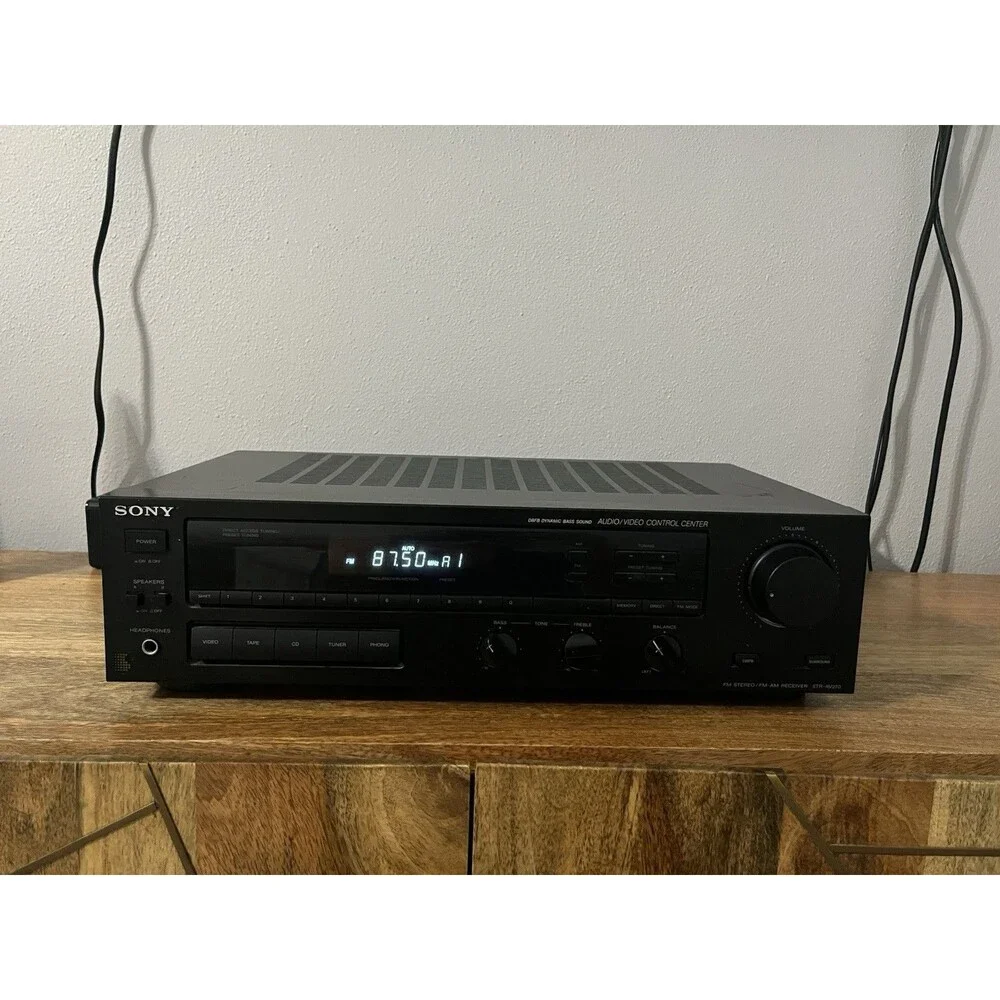 Sony STR-AV270X AM/FM Stereo Receiver Audio Video Control Center TESTED WORKING